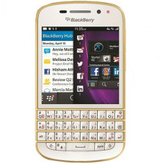 Blackberry Smartphone Blackberry Q10 16gb lte 4g auriu foto