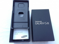 cutie samsung galaxy s2 i9100 fara accesorii doar cu carticele foto