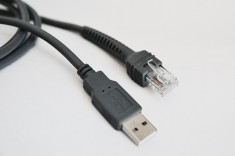 Cablu cititor de coduri de bare (scaner) Symbol LS2208 - USB, ORIGINAL foto