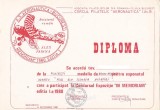 bnk fil Diploma Expozitia filatelica In memoriam 1980 Bucuresti