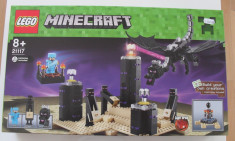 Vand Lego Minecraft 21117 The Ender Dragon, original, sigilat, 634 piese, 8+ ani foto