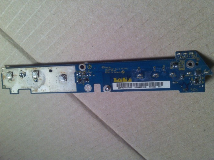 buton power on cu slot cartela sim Dell XPS M1210 PP11S hal30 ls-3003p foto mare buton power on cu slot cartela sim Dell XPS M1210 PP11S hal30 ls-3003p foto mare
