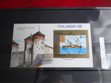 Colita Cuba-Exp Filatelica mondiala Finlanda &#039;88-Colita stampilata 1988, Stampilat