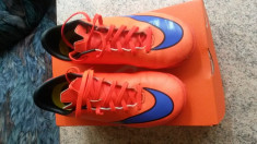 GHETE FOTBAL COPII, NIKE MERCURIAL VICTORY V TF, MAR.36 foto