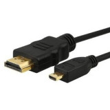 Cablu HDMI to microHDMI 1.5 metri - HDMI tata la micro HDMI tata mufe aurite