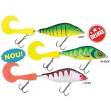 Voblere Baracuda Deluxe 9104 Soft Tail 100mm 40g - sinking in 3 variante
