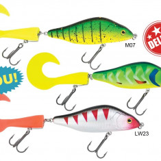 Voblere Baracuda Deluxe 9104 Soft Tail 100mm 40g - sinking in 3 variante