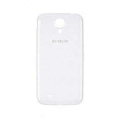 Capac baterie carcasa Samsung Galaxy S4 I9500 I9505 alb lucioasa logo cromat foto