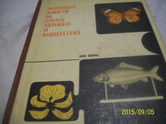 materialul didactic de stiinte naturale si agricultura -1969 foto