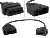 Cablu adaptor ALDL Matiz Cielo GM / Daewoo 12 pini-OBD2 diagnoza