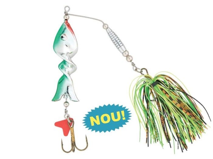 Turning Spinner Bait (WSP02) Baracuda MODEL NOU