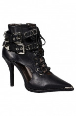 Botine Dama Jeffrey Campbell Negru -40-OBD123 foto