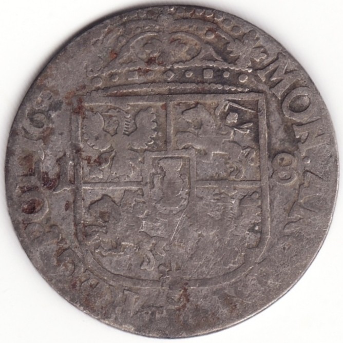 Regatul Poloniei si Marele Ducat al Lituaniei - 18 Groszy 165X - Argint Regatul Poloniei si Marele Ducat al Lituaniei - 18 Groszy 165X - Argint