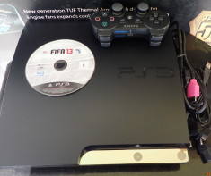 Consola Sony Playstation3 PS3 Slim 320Gb, se poate moda, impecabil, complet poze foto