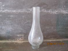 Vintage Transilvania-sticla-glaja LAMPA,.40mm...h 213mm foto