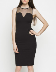 Rochie Eleganta Dama ANSWEAR Negru -50-SUD107 foto