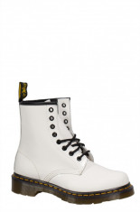 Ghete Dama Dr MARTENS Alb 100-OBD034 foto