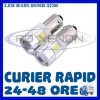 BEC AUTO LED LEDURI POZITIE BA9S BAX9S BAY9S - 6 SMD 5730 - POZITII PLAFONIERA, Universal