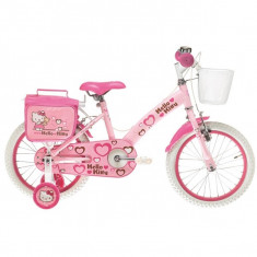 Bicicleta copii Hello Kitty Cuori 16 inch Ironway foto