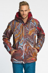 Geaca Snowboard Barbati Quiksilver Multicolor 4960-KUM037 foto