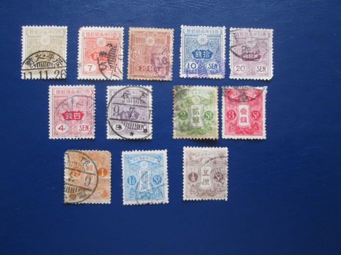 TIMBRE VECHI JAPONIA 1889-1900 TIMBRE VECHI JAPONIA 1889-1900