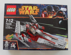 Vand Lego Star Wars 75039 V-Wing Starfighter, nou, original, 201 piese, 7-12 ani foto