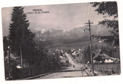 % carte postala-PREDEAL-Vedere spre Cioplea foto