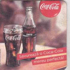 Suport de pahar / Biscuite COCA COLA