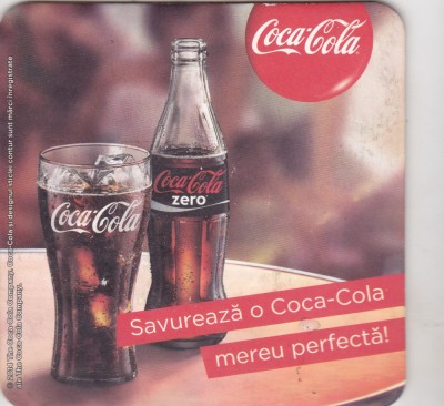 Suport de pahar / Biscuite COCA COLA foto