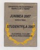 Bnk fil Trofeu Expozitia filatelica Junimea 2007 Cluj Napoca