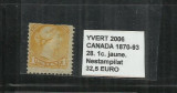CANADA 1870 - 93 - 28. 1 C., Nestampilat
