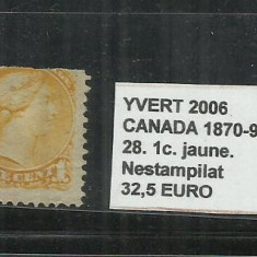 CANADA 1870 - 93 - 28. 1 C.
