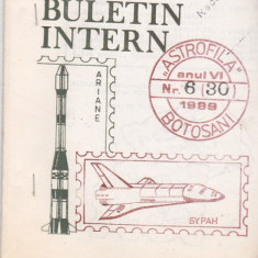 bnk fil Astrofila Botosani Buletin intern nr 6 (30) /1989
