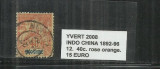 INDOCHINE 1892 - 96 - 12. 40 C., Stampilat