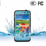 Toc subacvatic impermeabil albastru Samsung Galaxy S5 G900 + folie, Negru, Samsung Galaxy S4, Plastic