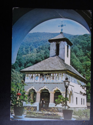 SEPT15 - Vedere/ Carte postala - Manastirea Lainici foto