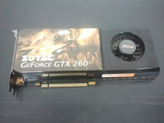 Placa video Zotac GeForce GTX260 foto