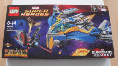 Vand LegoSuperHeroes76021The Milano Spaceship Rescue,sigilat,665piese, 8-14 ani foto