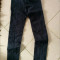 Pantaloni tip colanti pentru fete, model slimfit, 10-12 ani, Blue Seven, blugi