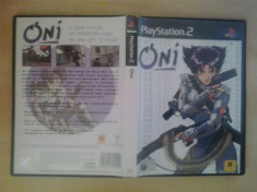 Oni - JOC PS2 Playstation ( GameLand - sute de jocuri ) foto