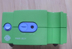 pari boy aerosol inhalator atomizor nebulizator compresor functional foto