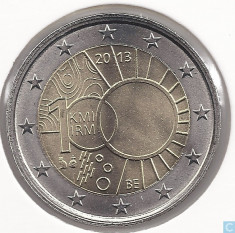 moneda 2 euro comemorativa BELGIA 2013-UNC foto