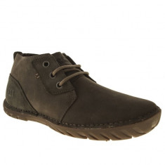 Ghete barbatesti din piele Caterpillar Leroy Mid Khaki (CAT-P717306-KHA) foto