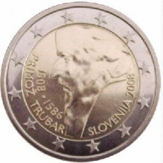 SLOVENIA moneda 2 euro comemorativa 2008, UNC foto