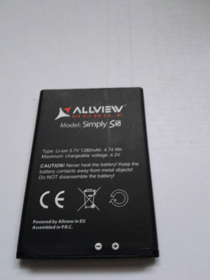 Acumulator Allview SIMPLY S5 / Baterie swap / POZE REALE foto