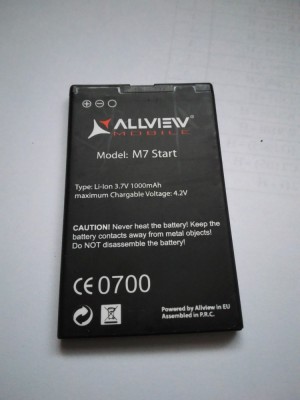 Acumulator Allview M7 START / Baterie swap / / POZE REALE foto