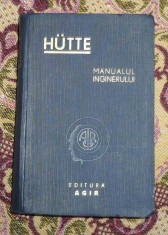 Manualul inginerului -Hutte foto