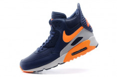 Adidasi Nike Air Max 90 Sneakerboot Midnight Navy foto