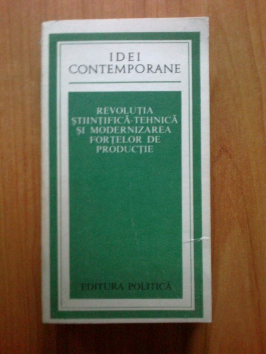 n4 Revolutia stiintifica-tehnica si modernizarea fortelor de productie