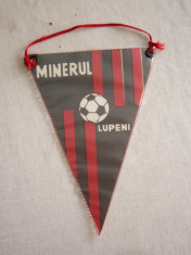 MCFA - FANION - CLUBURI - MINERUL LUPENI foto